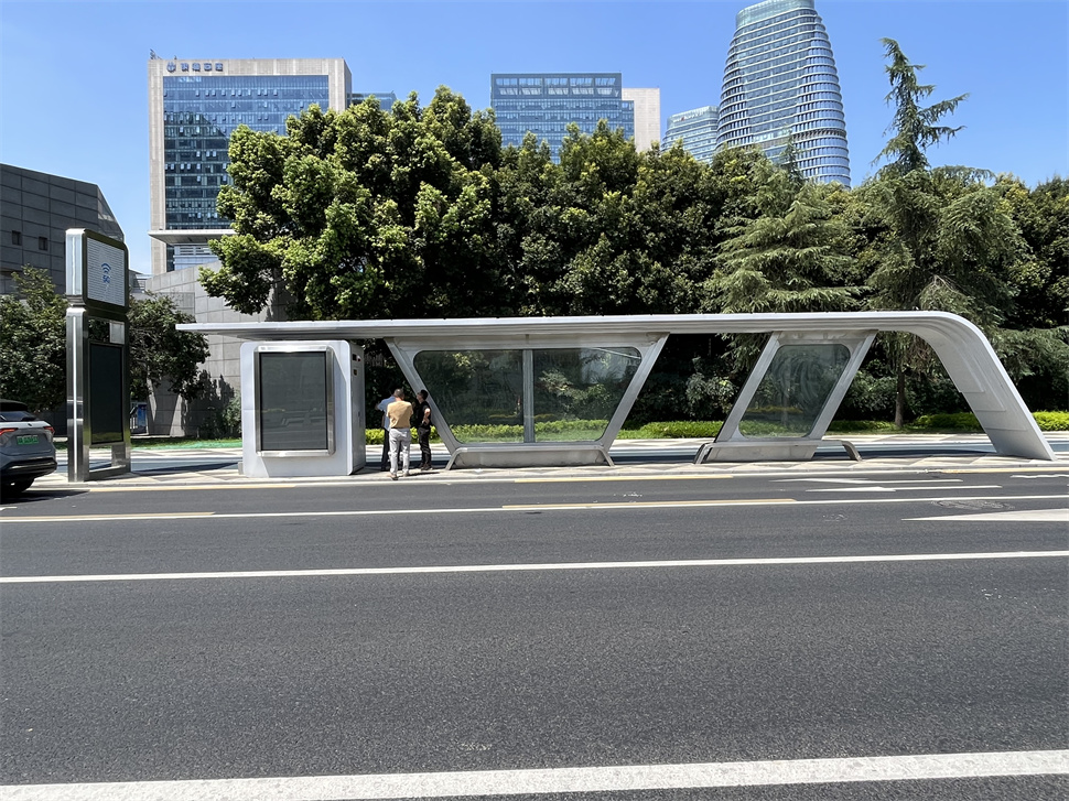 智能公交站臺/智慧公交站臺/智能候車亭/太陽能侯車亭